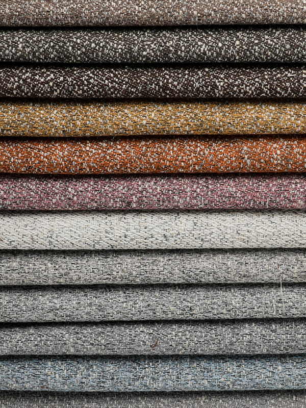 Poileistear agus fabraic línéadaigh do tolg